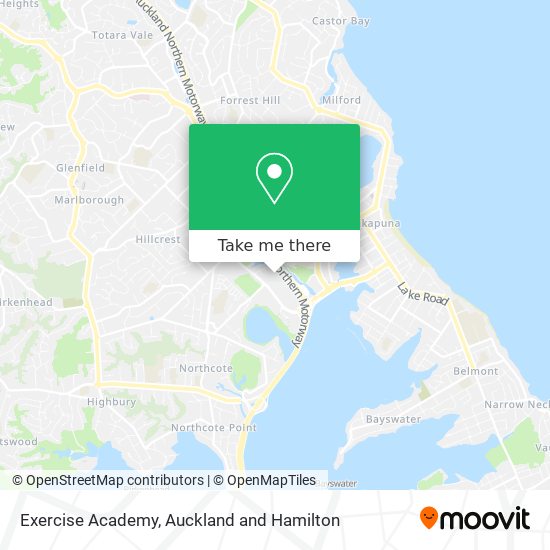 Exercise Academy map