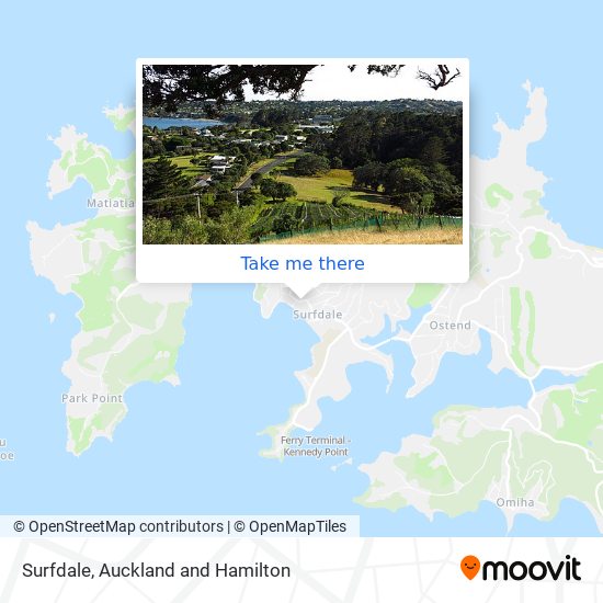 Surfdale map