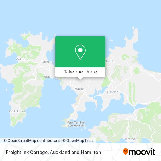 Freightlink Cartage map