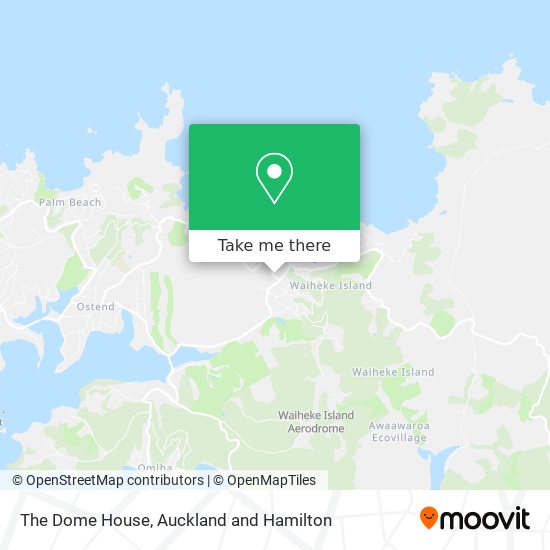 The Dome House map