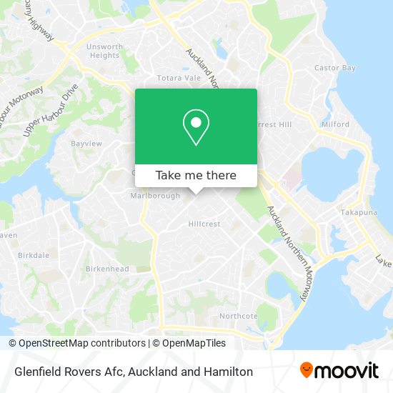 Glenfield Rovers Afc map