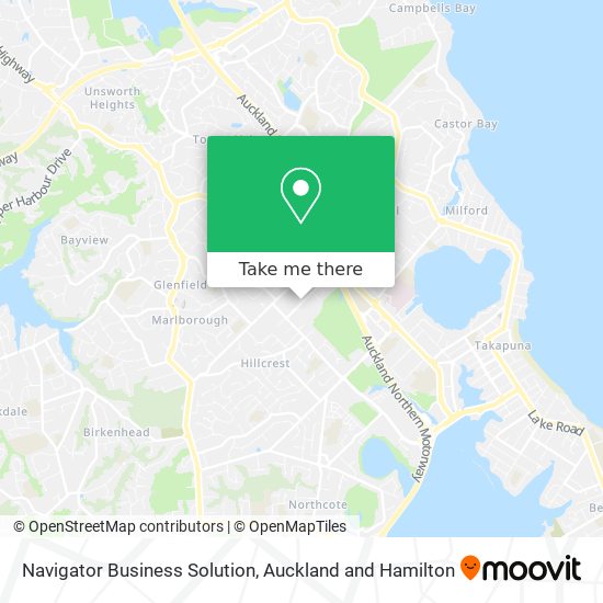 Navigator Business Solution map