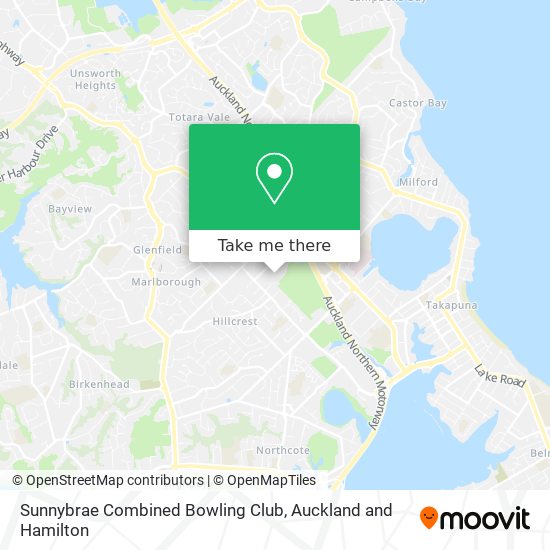 Sunnybrae Combined Bowling Club map