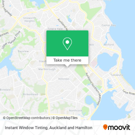 Instant Window Tinting map