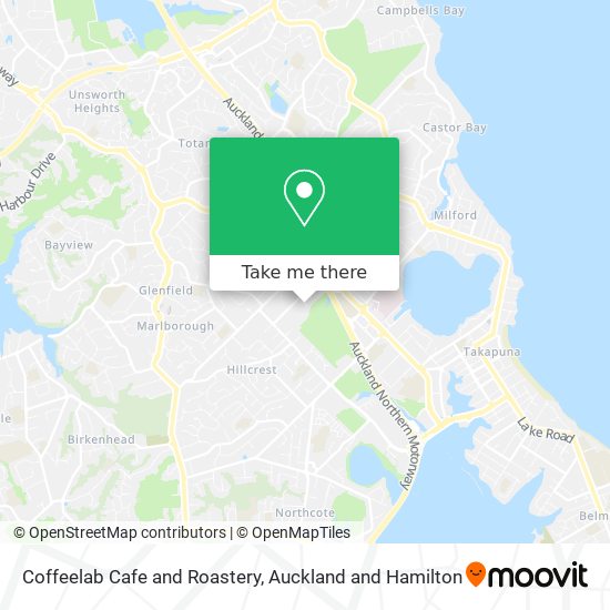 Coffeelab Cafe and Roastery map