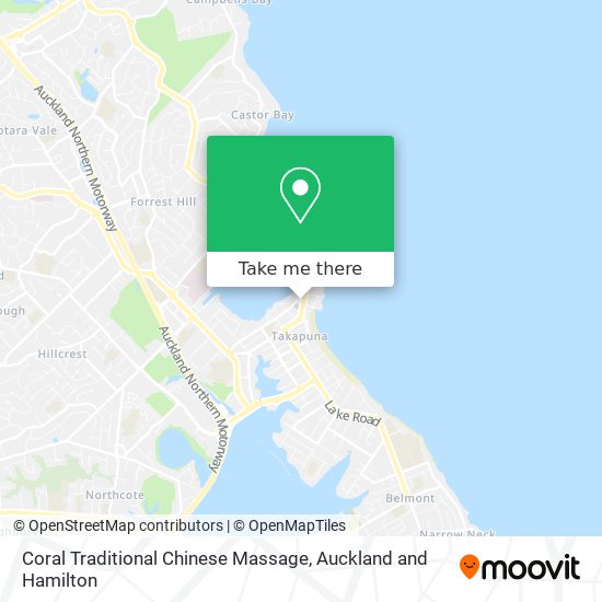 Coral Traditional Chinese Massage map