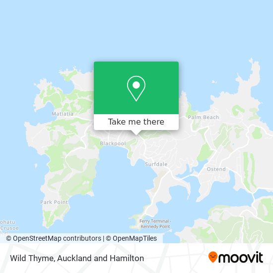 Wild Thyme地图