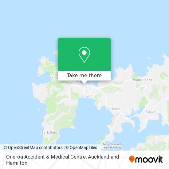 Oneroa Accident & Medical Centre map