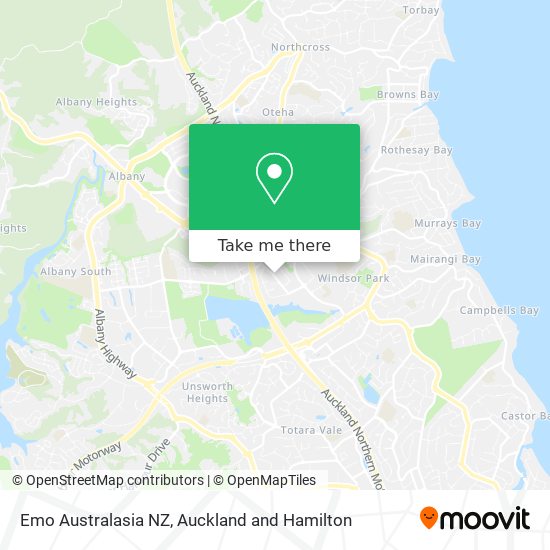 Emo Australasia NZ map