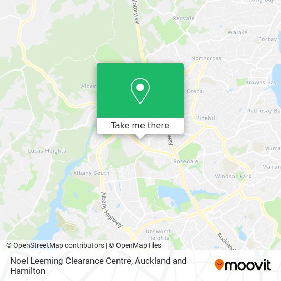 Noel Leeming Clearance Centre map