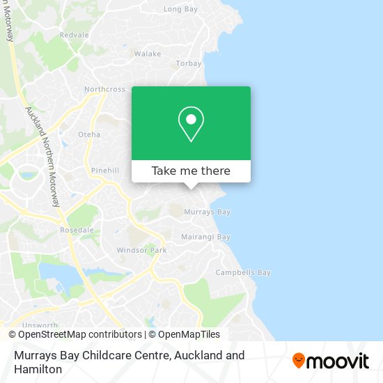 Murrays Bay Childcare Centre map