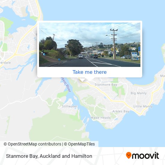 Stanmore Bay map