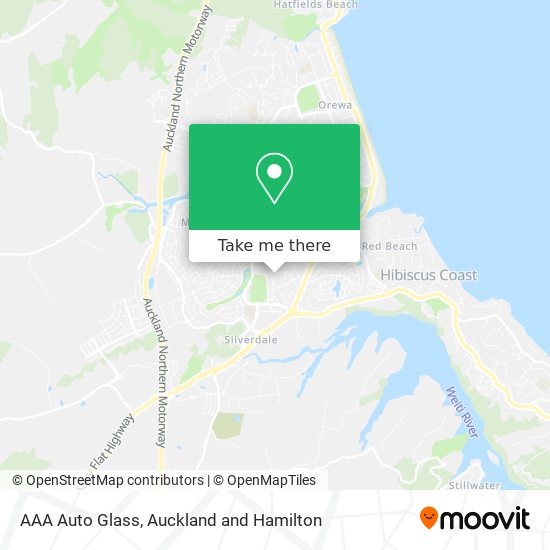 AAA Auto Glass map