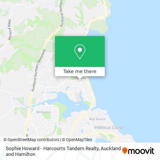 Sophie Howard - Harcourts Tandem Realty map