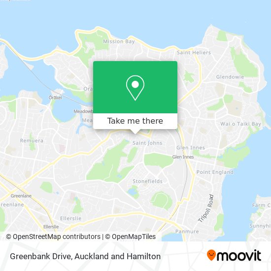 Greenbank Drive map