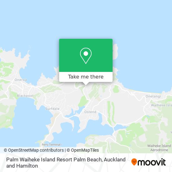 Palm Waiheke Island Resort Palm Beach地图