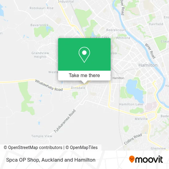 Spca OP Shop map