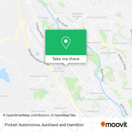 Pickett Automotive map