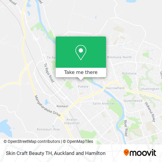 Skin Craft Beauty TH map
