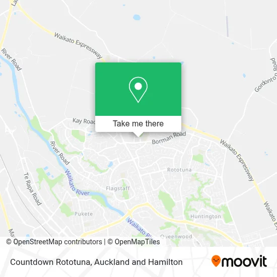 Countdown Rototuna map