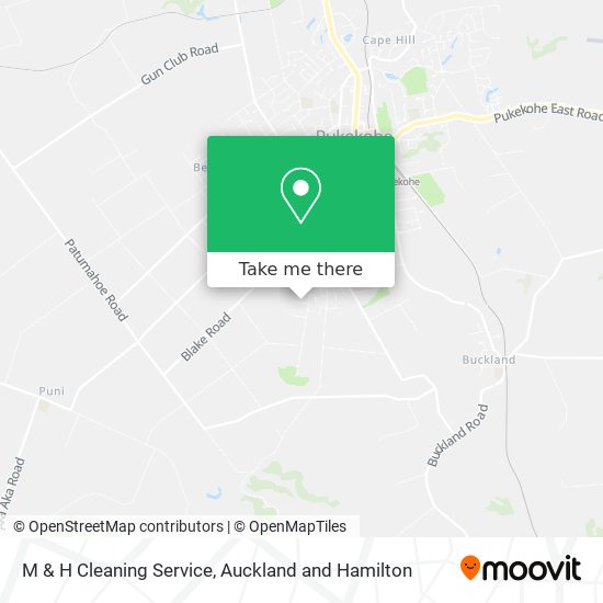 M & H Cleaning Service map