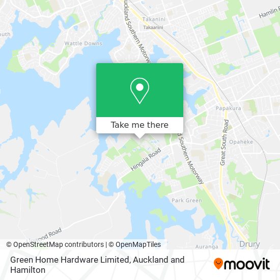 Green Home Hardware Limited map