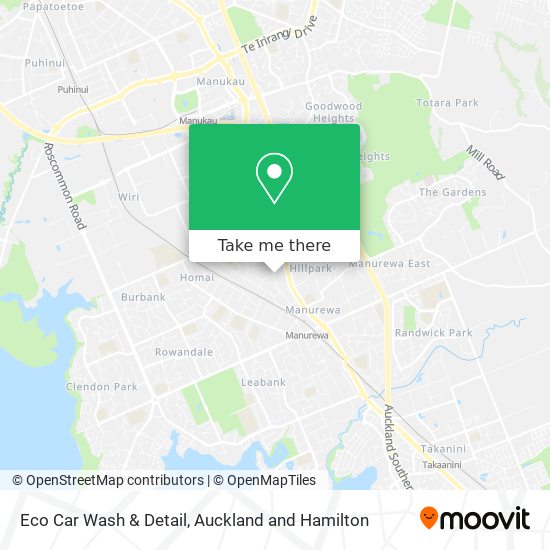 Eco Car Wash & Detail map