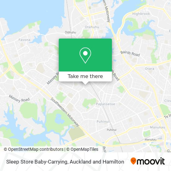 Sleep Store Baby-Carrying map