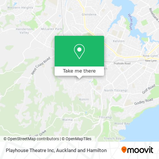 Playhouse Theatre Inc map