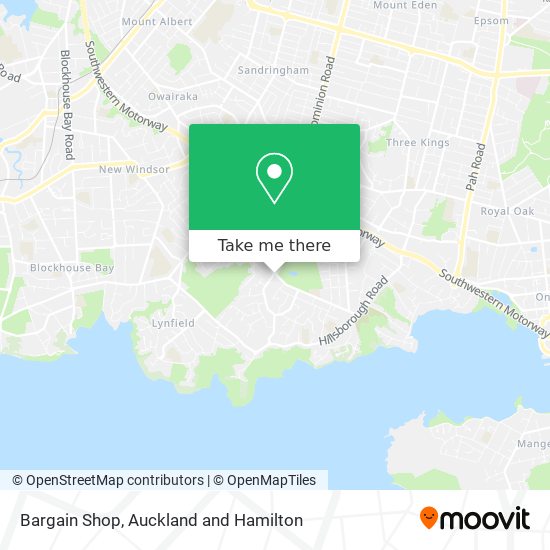 Bargain Shop map