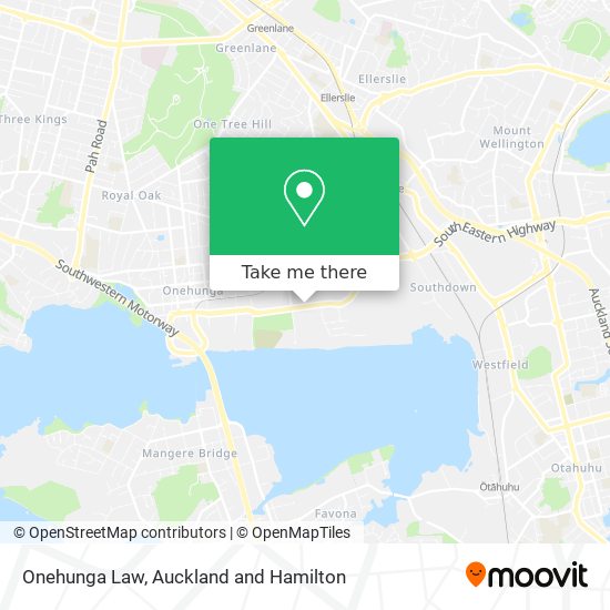 Onehunga Law地图