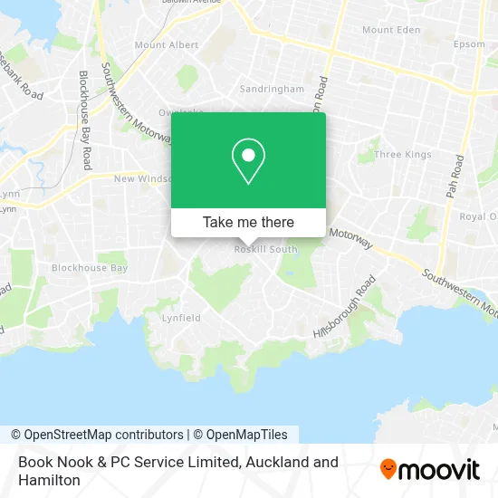 Book Nook & PC Service Limited map