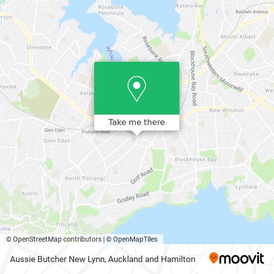 Aussie Butcher New Lynn地图