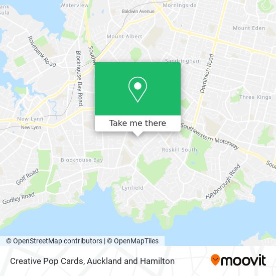 Creative Pop Cards map