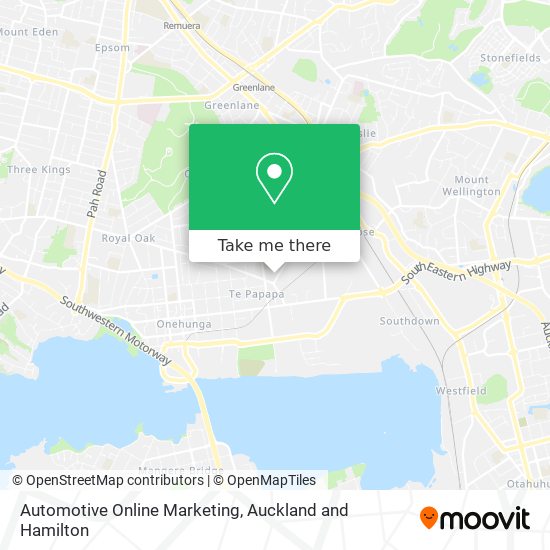 Automotive Online Marketing map