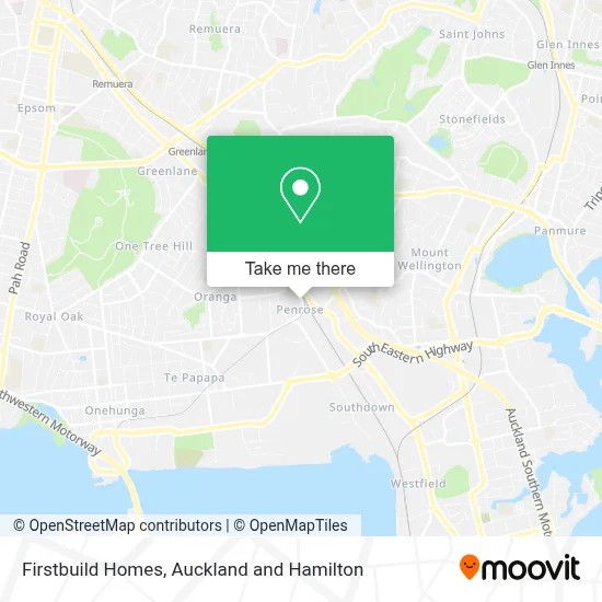 Firstbuild Homes map
