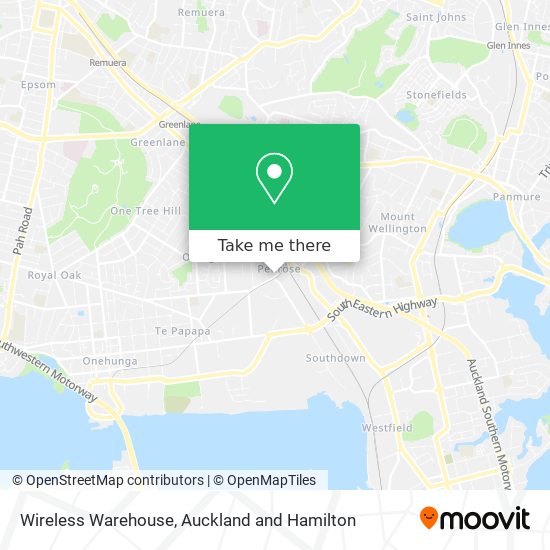 Wireless Warehouse map