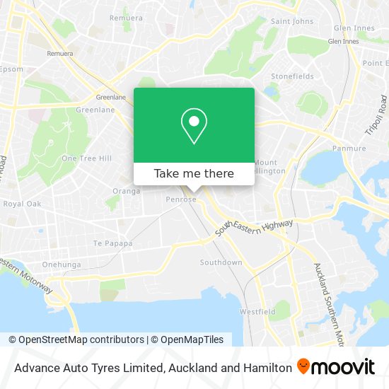 Advance Auto Tyres Limited map