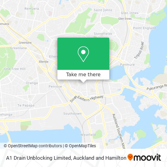 A1 Drain Unblocking Limited map