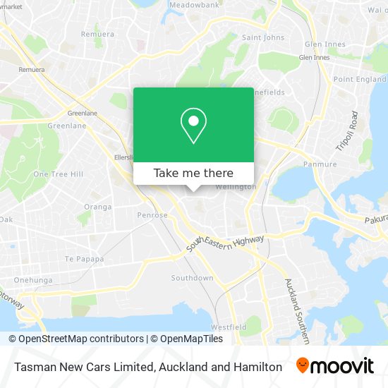 Tasman New Cars Limited map