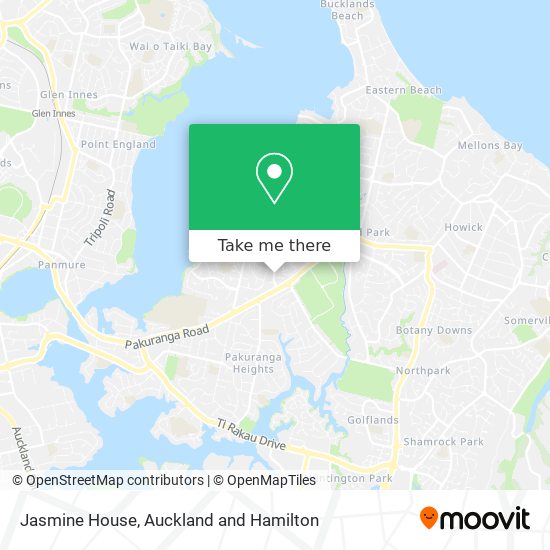 Jasmine House map