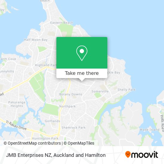 JMB Enterprises NZ地图