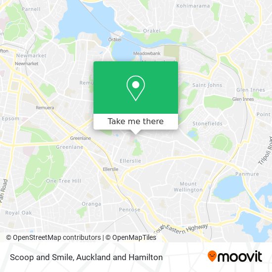Scoop and Smile map