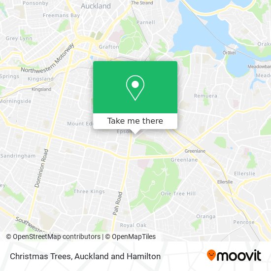 Christmas Trees map