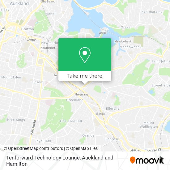 Tenforward Technology Lounge map