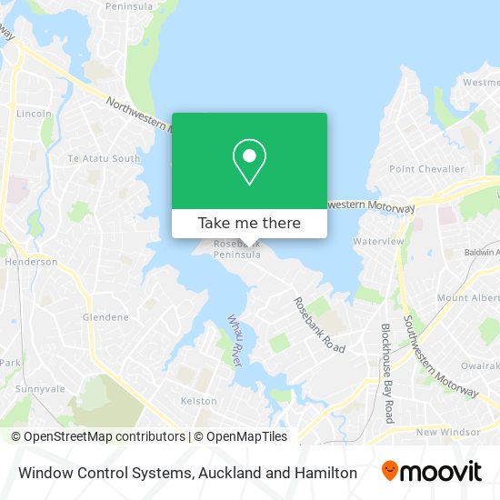 Window Control Systems map