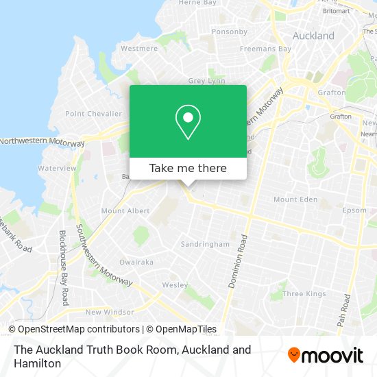 The Auckland Truth Book Room地图