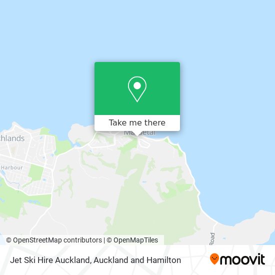 Jet Ski Hire Auckland地图