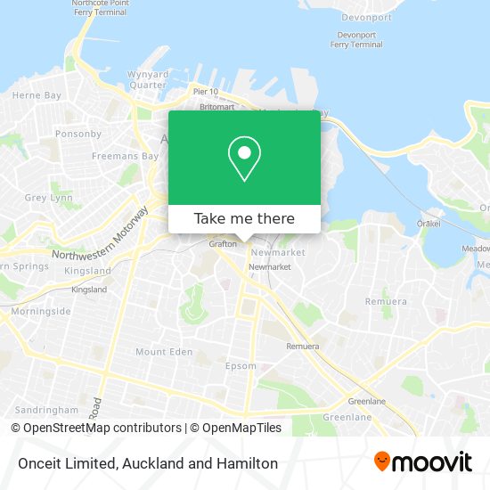 Onceit Limited map