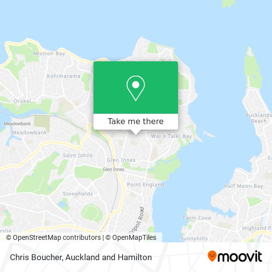 Chris Boucher map